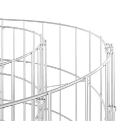 Lit Surélevé à Gabion Fer Galvanisé 120x50x50 Cm -AMSCAN Soldes Magasin lit sureleve a gabion fer galvanise 120x50x50 cm 3666722873734 1473555