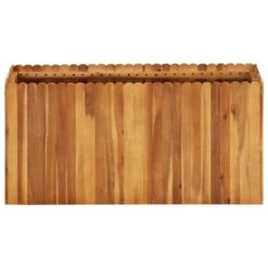 Lit Surélevé De Jardin 100x30x50 Cm Bois Massif D'acacia -AMSCAN Soldes Magasin lit sureleve de jardin 100x30x50 cm bois massif d acacia 3666722324267 981178