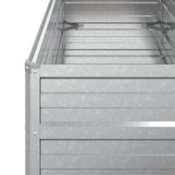 Lit Surélevé De Jardin 100x40x45 Cm Acier Galvanisé Argenté -AMSCAN Soldes Magasin lit sureleve de jardin 100x40x45 cm acier galvanise argente 3666722161015 1239710