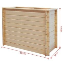 Lit Surélevé De Jardin 100x50x80 Cm Bois De Pin 19 Mm -AMSCAN Soldes Magasin lit sureleve de jardin 100x50x80 cm bois de pin 19 mm 3666722328845 975508