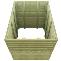 Lit Surélevé De Jardin 106x106x96 Cm Bois De Pin Imprégné -AMSCAN Soldes Magasin lit sureleve de jardin 106x106x96 cm bois de pin impregne 3666722438476 804312