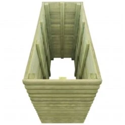 Lit Surélevé De Jardin 106x56x96 Cm Bois De Pin Imprégné -AMSCAN Soldes Magasin lit sureleve de jardin 106x56x96 cm bois de pin impregne 3666722330893 974148