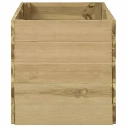Lit Surélevé De Jardin 150x50x54 Cm Bois De Pin Imprégné -AMSCAN Soldes Magasin lit sureleve de jardin 150x50x54 cm bois de pin impregne 8719883813172 1282156