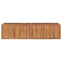 Lit Surélevé De Jardin 200x50x50 Cm Bois De Teck Solide -AMSCAN Soldes Magasin lit sureleve de jardin 200x50x50 cm bois de teck solide 3666722898652 1416954