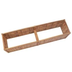 Lit Surélevé De Jardin 200x50x50 Cm Bois De Teck Solide -AMSCAN Soldes Magasin lit sureleve de jardin 200x50x50 cm bois de teck solide 3666722898652 1416955