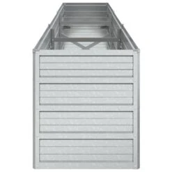 Lit Surélevé De Jardin 240x40x45 Cm Acier Galvanisé Argenté -AMSCAN Soldes Magasin lit sureleve de jardin 240x40x45 cm acier galvanise argente 3666722161077 1239653