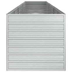 Lit Surélevé De Jardin 480x80x77 Cm Acier Galvanisé Argenté -AMSCAN Soldes Magasin lit sureleve de jardin 480x80x77 cm acier galvanise argente 3666722160964 1239743