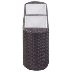 Lit Surélevé De Jardin 80x25x40 Cm Résine Tressée Noir -AMSCAN Soldes Magasin lit sureleve de jardin 80x25x40 cm resine tressee noir 3666722323314 982443