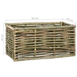 Lit Surélevé De Jardin 80x40x40 Cm Bois De Noisetier -AMSCAN Soldes Magasin lit sureleve de jardin 80x40x40 cm bois de noisetier 3666722898201 979997