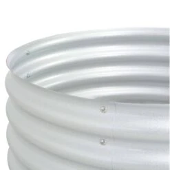 Lit Surélevé De Jardin 80x80x44 Cm Acier Galvanisé Argenté -AMSCAN Soldes Magasin lit sureleve de jardin 80x80x44 cm acier galvanise argente 3666722873598 768896