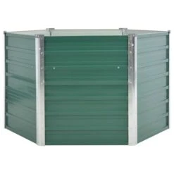 Lit Surélevé De Jardin Acier Galvanisé 129x129x77 Cm Vert -AMSCAN Soldes Magasin lit sureleve de jardin acier galvanise 129x129x77 cm vert 3666722326070 979481