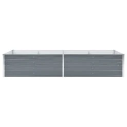 Lit Surélevé De Jardin Acier Galvanisé 240x80x45 Cm Gris -AMSCAN Soldes Magasin lit sureleve de jardin acier galvanise 240x80x45 cm gris 3666722326179 979398