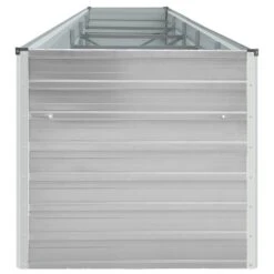 Lit Surélevé De Jardin Acier Galvanisé 400x80x45 Cm Gris -AMSCAN Soldes Magasin lit sureleve de jardin acier galvanise 400x80x45 cm gris 3666722747974 982707