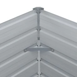 Lit Surélevé De Jardin Acier Galvanisé 400x80x45 Cm Gris -AMSCAN Soldes Magasin lit sureleve de jardin acier galvanise 400x80x45 cm gris 3666722747974 982708