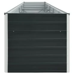 Lit Surélevé De Jardin Acier Galvanisé 400x80x77 Cm Anthracite -AMSCAN Soldes Magasin lit sureleve de jardin acier galvanise 400x80x77 cm anthracite 3666722322959 982743