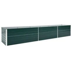 Lit Surélevé De Jardin Acier Galvanisé 480x80x77 Cm Vert -AMSCAN Soldes Magasin lit sureleve de jardin acier galvanise 480x80x77 cm vert 3666722937382 848038