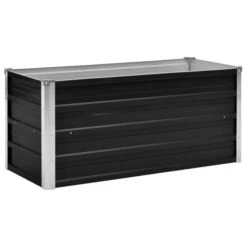 Lit Surélevé De Jardin Anthracite 100x40x45 Cm Acier Galvanisé -AMSCAN Soldes Magasin lit sureleve de jardin anthracite 100x40x45 cm acier galvanise 3666722324809 980640