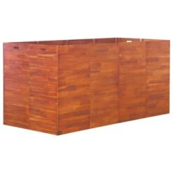 Lit Surélevé De Jardin Bois D'acacia 200x100x100 Cm