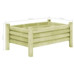 Lit Surélevé De Jardin Bois De Pin Imprégné 100x60x42 Cm -AMSCAN Soldes Magasin lit sureleve de jardin bois de pin impregne 100x60x42 cm 3666722325745 979732