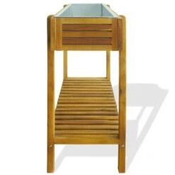Lit Surélevé De Jardin Bois Massif D'acacia Et Zinc -AMSCAN Soldes Magasin lit sureleve de jardin bois massif d acacia et zinc 3666722208093 1159540