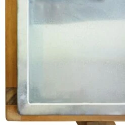 Lit Surélevé De Jardin Bois Massif D'acacia Et Zinc -AMSCAN Soldes Magasin lit sureleve de jardin bois massif d acacia et zinc 3666722208093 1159541