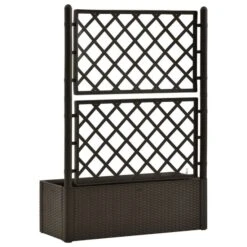 Lit Surélevé De Jardin Et Treillis Et Système D'arrosage Moka 2 -AMSCAN Soldes Magasin lit sureleve de jardin et treillis et systeme d arrosage moka 3666722353199 945944