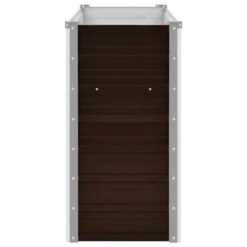 Lit Surélevé De Jardin Marron 160x40x77 Cm Acier Galvanisé -AMSCAN Soldes Magasin lit sureleve de jardin marron 160x40x77 cm acier galvanise 3666722314466 990975