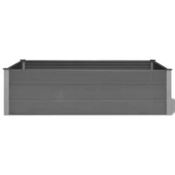 Lit Surélevé De Jardin WPC 195x100x54 Cm Gris -AMSCAN Soldes Magasin lit sureleve de jardin wpc 195x100x54 cm gris 8718475568728 1117639