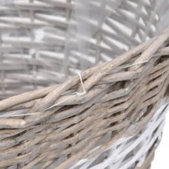 Lits Surélevés 3 Pcs Osier Avec Doublure En PE -AMSCAN Soldes Magasin lits sureleves 3 pcs osier avec doublure en pe 3666722506014 616002