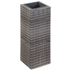 Lits Surélevés De Jardin 3 Pcs Résine Tressée Gris -AMSCAN Soldes Magasin lits sureleves de jardin 3 pcs resine tressee gris 3666722323475 982280