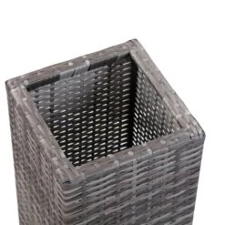 Lits Surélevés De Jardin 3 Pcs Résine Tressée Gris -AMSCAN Soldes Magasin lits sureleves de jardin 3 pcs resine tressee gris 3666722323475 982284