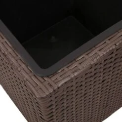 Lits Surélevés De Jardin 3 Pcs Résine Tressée Marron 2 -AMSCAN Soldes Magasin lits sureleves de jardin 3 pcs resine tressee marron 3666722331722 973497