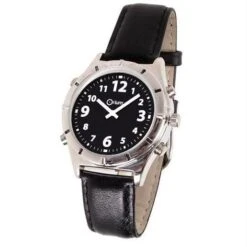 Montre Parlante ORIUM Casual - Voix Masculine - 24 X 4 X 1 Cm - Noir Et Blanc