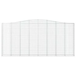 Paniers à Gabions Arqués 3 Pcs 400x30x180/200 Cm Fer Galvanisé -AMSCAN Soldes Magasin paniers a gabions arques 3 pcs 400x30x180 200 cm fer galvanise 3666722898355 1484685