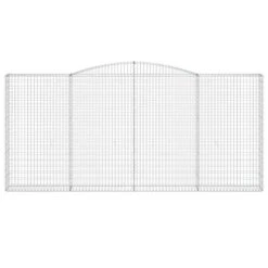 Paniers à Gabions Arqués 6 Pcs 400x30x180/200 Cm Fer Galvanisé -AMSCAN Soldes Magasin paniers a gabions arques 6 pcs 400x30x180 200 cm fer galvanise 3666722936941 1502912