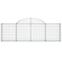 Paniers à Gabions Arqués 7 Pcs 200x30x60/80 Cm Fer Galvanisé -AMSCAN Soldes Magasin paniers a gabions arques 7 pcs 200x30x60 80 cm fer galvanise 3666722936521 1503674
