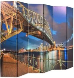 Paravent Décoratif Imprimé 6 Volets Bois Et Tissu Noir Et Blanc K.Sydney -AMSCAN Soldes Magasin paravent decoratif imprime 6 volets bois et tissu noir et blanc k sydney 8718475593409 256571