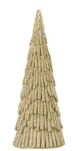 Sculpture Arbre Magnésie Dorée Ysarg 15 Cm