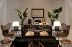 AMSCAN Soldes Magasin -AMSCAN Soldes Magasin sculpture bois clair metal dore et argente et marbre noir maby 8435471831471 324799