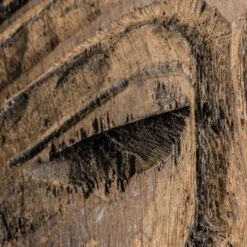 Sculpture Bois Tropical Massif Clair Tareh -AMSCAN Soldes Magasin sculpture bois tropical massif clair tareh 223287