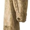Sculpture Cheval Bois Antique Naturel Esai 85