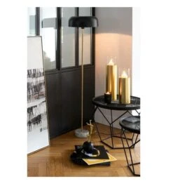 Sculpture Métal Doré Et Boule Manguier Noir Narsh - Lot De 2 -AMSCAN Soldes Magasin sculpture metal dore et boule manguier noir narsh lot de 2 5415203962775 357570