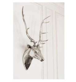 Sculpture Tête De Renne Suspendue Résine Argentée Licia -AMSCAN Soldes Magasin sculpture tete de renne suspendue resine argentee licia 5415203955579 360655