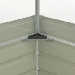 Serre Anthracite 100x100x77 Cm Acier Galvanisé -AMSCAN Soldes Magasin serre anthracite 100x100x77 cm acier galvanise 3666722324885 980581