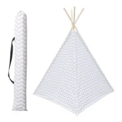 Tipi Déco H.160 Cm - Gris - Style Enfant -AMSCAN Soldes Magasin tipi deco h 160 cm gris style enfant 3560238908068 783920