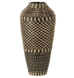 Vase Bambou Noir Cintee H 59 Cm