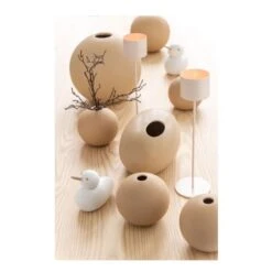 Vase Boule Céramique Beige Praji H 18 Cm -AMSCAN Soldes Magasin vase boule ceramique beige praji h 18 cm 5400924011086 380153