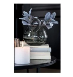 Vase Boule Verre Bleu Gris Liath H 15 Cm - Lot De 3 -AMSCAN Soldes Magasin vase boule verre bleu gris liath h 15 cm lot de 3 5415203956392 363126