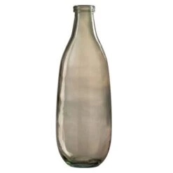 Vase Bouteille Verre Marron Clair Liray