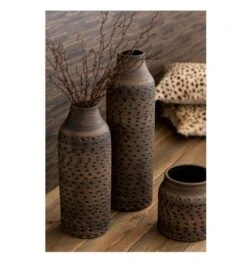 Vase Céramique Marron Diere H 41 Cm - Lot De 2 -AMSCAN Soldes Magasin vase ceramique marron diere h 41 cm lot de 2 5415203986740 370360